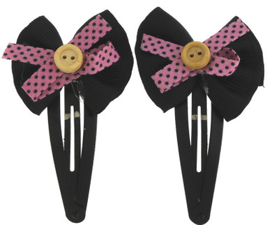 

Anuradha Art Jewellery HP-490 Hair Pin(Black)