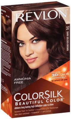 Revlon Colorsilk Beautiful Hair Color(No.- 37 Dark Golden Brown) Flipkart