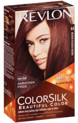 Revlon Colorsilk Beautiful Hair Color(No.- 44 Medium Reddish Brown) Flipkart