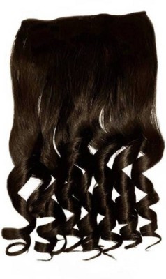 

Prime Human Extensions For Women In Clip Straight Dark Brown 18 Inches 50 Grams Hair Extension