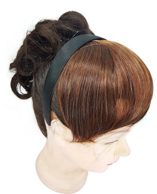 

EKAN Best Quality Fringe piece With Band Extensions pieces Accessories Look Like Human , Fringe For Women And Girls Hair Extension