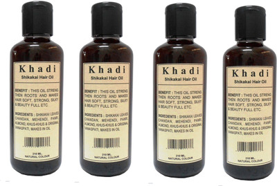 Khadi SHIKAKAI OIL Hair Oil(840 ml)