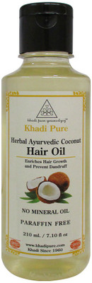 

Khadi Pure Herbal Ayurvedic Coconut Hair Oil(210 ml)