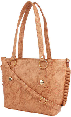 

VISHIN Hand-held Bag(Brown)
