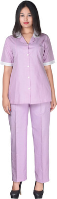 

yaya YA7403 Shirt Hospital Scrub(PURPLE S)