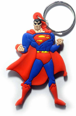 

Techpro Double sided Superheros Superman Key Chain(Multicolor)