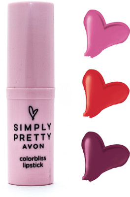 

Avon SP Restage Colorbliss LS(Amethyst - Red Rose -Plum Perfect)