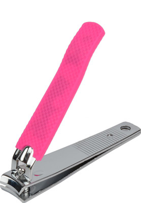 

Panache Nail Clipper Anti-Skid, Flush Pink, Stainless Steel Nail Cutter, Clippers & Trimmers.( pack of 1 )