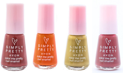 

Avon SP Nail Enamel Restage Wine Plum - Juicy Orange - Pink Crush - Maroon Magic(Pack of 4)