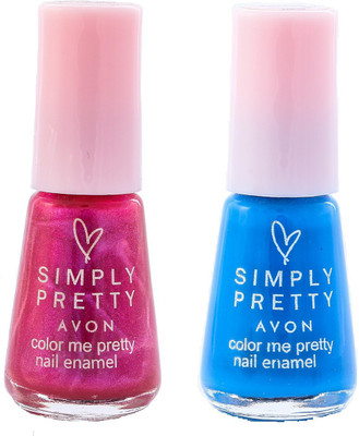 

Avon SP Nail Enamel Restage Flirty - Navy Blue(Pack of 2)