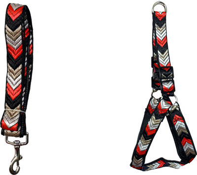 

JKM STORE Dog Harness & Chain(, White