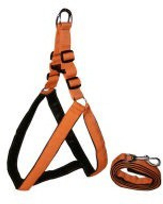 

JKM STORE Dog Harness & Chain(, Brown