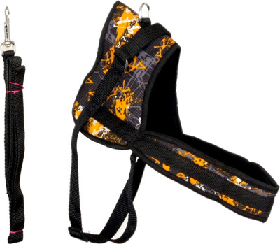 

JKM STORE Dog Harness & Chain(, Yellow