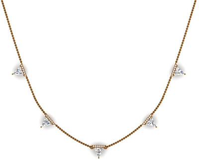 

Vannajewels Bridal Jewelry Rope Yellow Gold Precious Necklace(14kt)