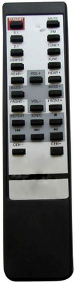 Vinstar RST908 compatible to intex IT-3in1 home theater remote controller Remote Controller(Black)