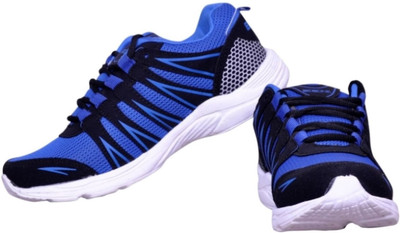 

Begone Mark Black White Sole Running Shoes For Men(Black, Blue