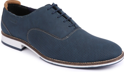 

LAWMAN PG3 Corporate Casuals For Men(Blue