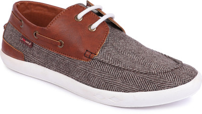 

LAWMAN PG3 Canvas Shoes For Men(Tan