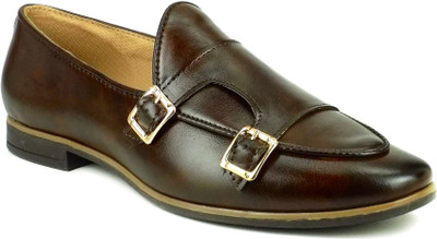 

Ripley Panache Series Brown Loafers For Men(Brown
