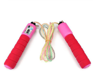 

NP NAVEEN PLASTIC Acupressure Jump rop With Automatic Counter full body fitness Freestyle Skipping Rope(Multicolor, Pack of 1)