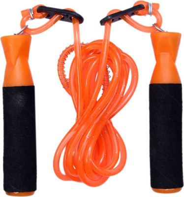 

Simran Sports Fitness Jump Ball Bearing Skipping Rope(Orange, Length: 274 cm)