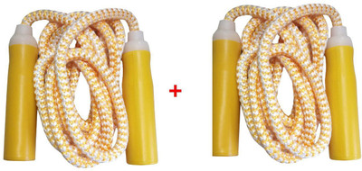 

Simran Sports Fitness Jump Speed Skipping Rope(Yellow, Length: 274 cm)