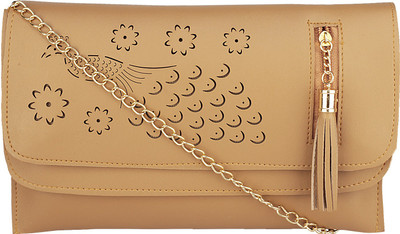 

Nupur Women Evening/Party, Casual, Formal Beige PU Sling Bag