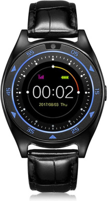 

CELESTECH Celestech CT920 Hot Selling Smart Watch with Heart Rate Monitor, BP Monitor, HD capacitative touchscreen, Pedometer with SIM Card & Memory Card Slot for iOS and Android(Black) Black Smartwatch(Black Strap Free Size)
