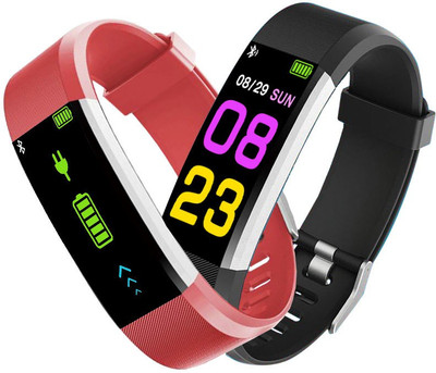 

BitsSmart BitsSmart HR/BP PLUS Colorful Display Premium fitness band with Exercise Tracker, Phone Call Alert & lots more Features Smartwatch(Multicolor Strap Free Size)