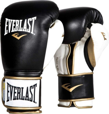 

Everlast Powerlock Training -10oz Boxing Gloves (M, Black, White)