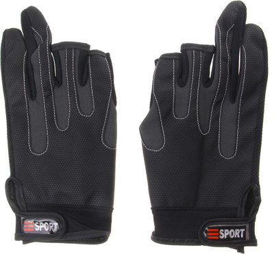 

Magideal Fishing gloves Diving Gloves (Free Size, Black)