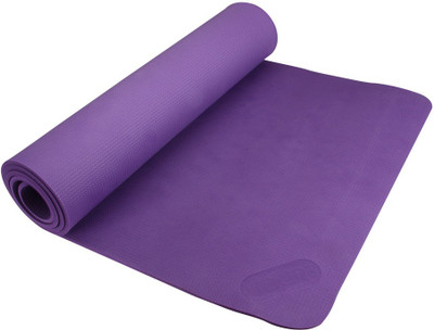 

SAMPADA Premium Super Soft Yoga Mat with Carrying Bag & Strap Non Slip - Anti-Tear- Eco Friendly with Added Fragrance-72'' x 24" (Thickness 7MM) Grey 7 mm Yoga, Exercise & Gym, Gymnastic Mat, Purple