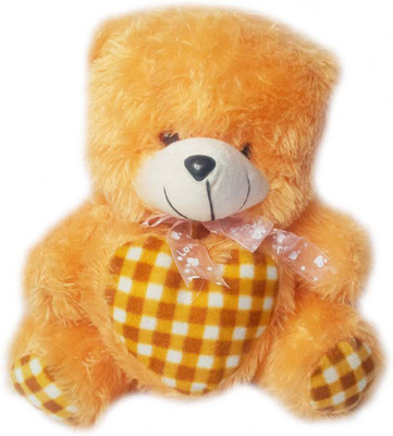 

Flower Engine Ribbon Heart Teddy - 12 inch(Multicolor)