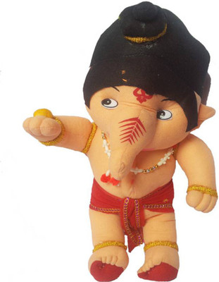 

Flower Engine Bal Ganesha - 9 inch(Multicolor)