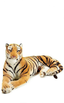 

soniya Enterprises tiger - 130 cm(Brown)