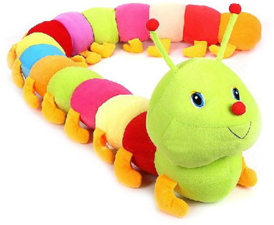 

Holy Bell Toys Multicolor Soft Plush Catter Piller - 20 cm(Multicolor)