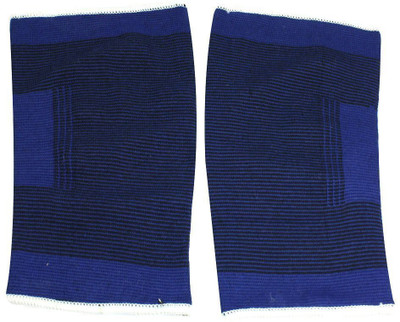 

QUINERGYS Black Blue Knee Sleeve Support Protector 2 Pcs Knee Support(Blue, Cambridge blue