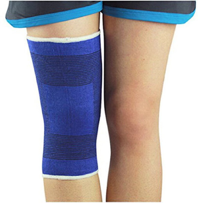 

QUINERGYS CrossFit Knee Support Sleeves for Yoya, Cross Training, Squats, Bodybuilding,Gym Workout Fitness Compression Knee Brace Knee Support(Blue, Black, Indigo blue
