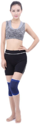 

QUINERGYS Protect Suit Knee Sleeve Knitting Compression Knee Support Knee Support(Blue, Royal