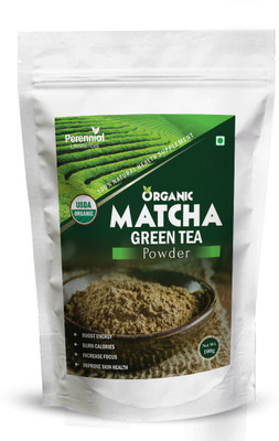 

Perennial Lifesciences Organic Matcha Green Tea Unflavoured Matcha Tea(100 g, Pouch)