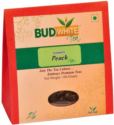 

BudWhite Peach Tea - 100 G Loose Peach Black Tea(100 g, Box)
