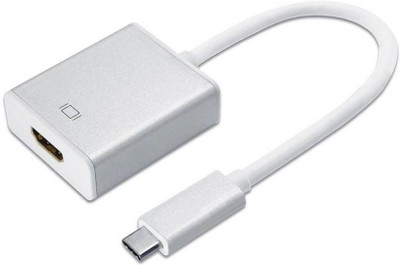 

Teratech TV-out Cable 3.1 Usb Type C To Hdmi Female White(White, For Laptop)
