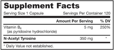 

Jarrow Formulas Jarrow Formulas, N-Acetyl Tyrosine,(120 No)