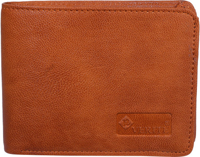 

VERITE Men Brown Genuine Leather Wallet(4 Card Slots)