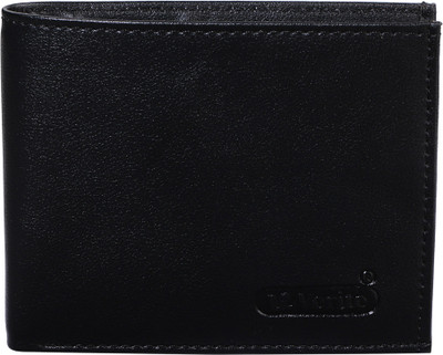 

VERITE Men Black Genuine Leather Wallet(4 Card Slots)