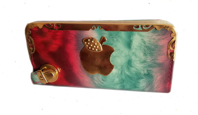 

laivish fashion Girls Red Fabric Wallet