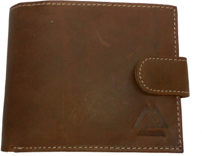 

Mayborne Men Brown, Tan Genuine Leather Wallet(6 Card Slots), 12