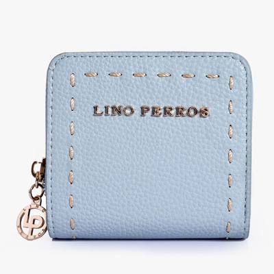 

Lino Perros Women Blue Artificial Leather Wallet(6 Card Slots)