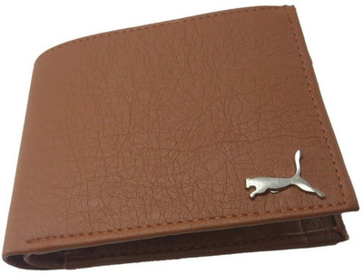 

Puma Men Casual Tan Artificial Leather Wallet(3 Card Slots)