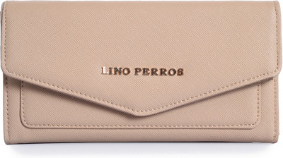 

Lino Perros Women Beige Artificial Leather Wallet(6 Card Slots)